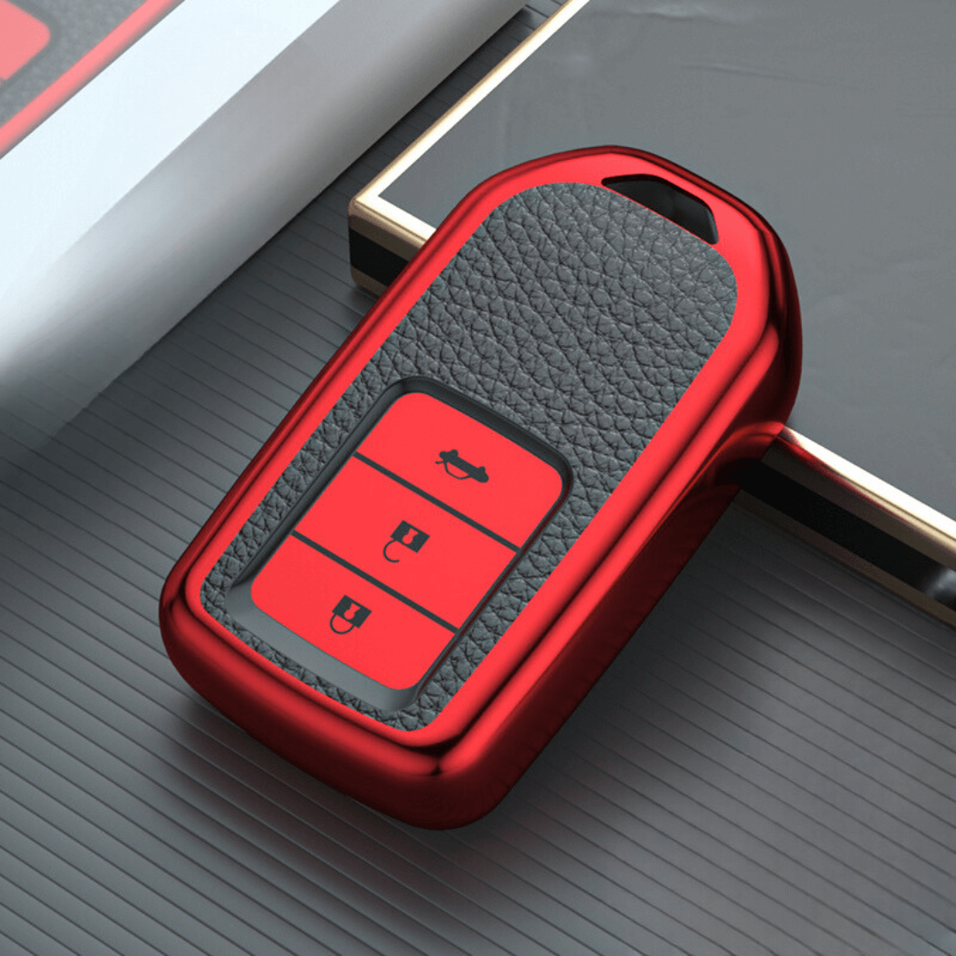 【ホンダ】レザー&TPUスマートキーケース〔Bタイプ〕